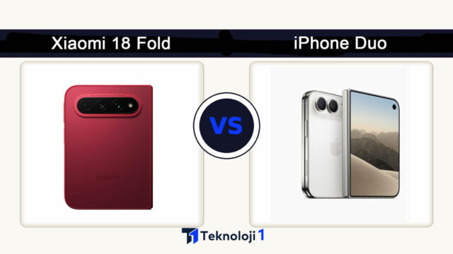 Xiaomi 18 Fold vs iPhone Duo Karşılaştırması